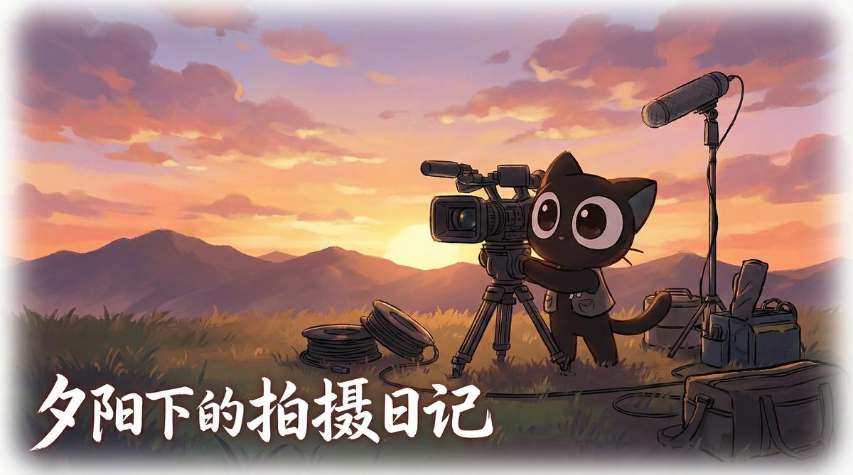 女神视频原创视频 - 夕阳下的拍摄日记